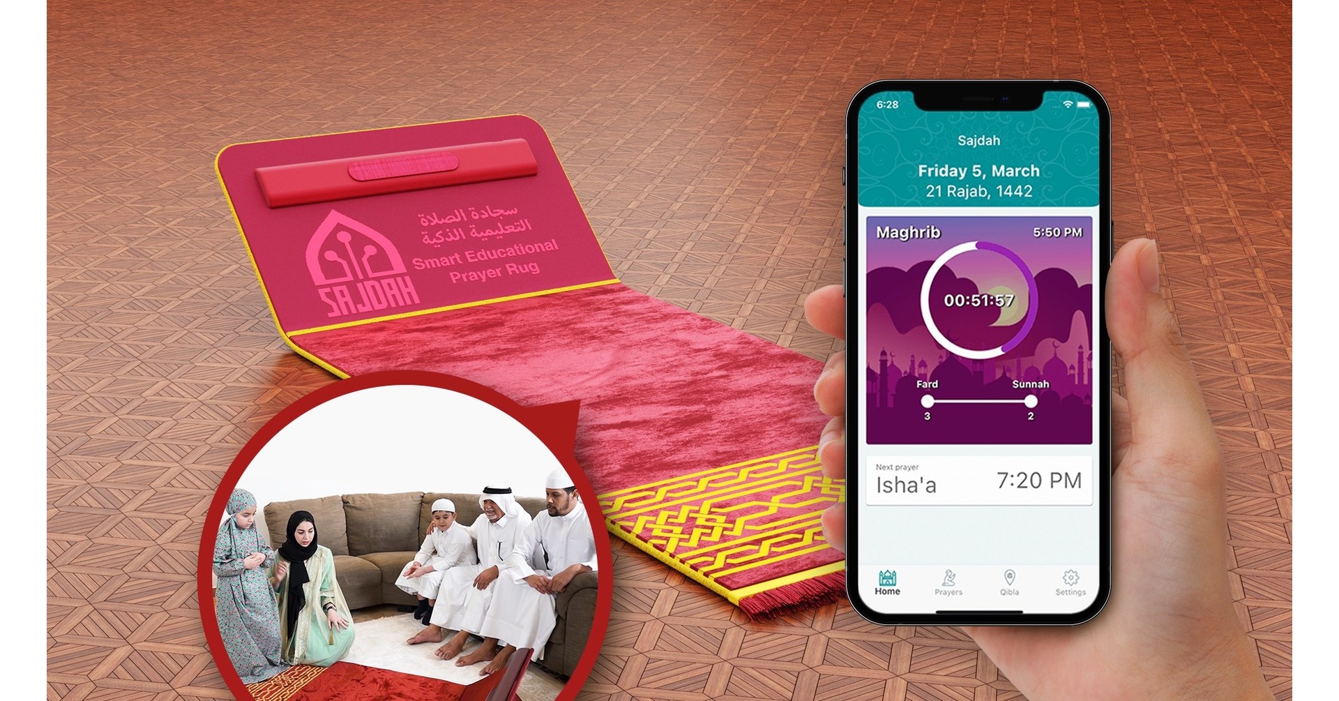 The First-Ever Smart Educational Petition Carpet for Muslims Exceeds Its